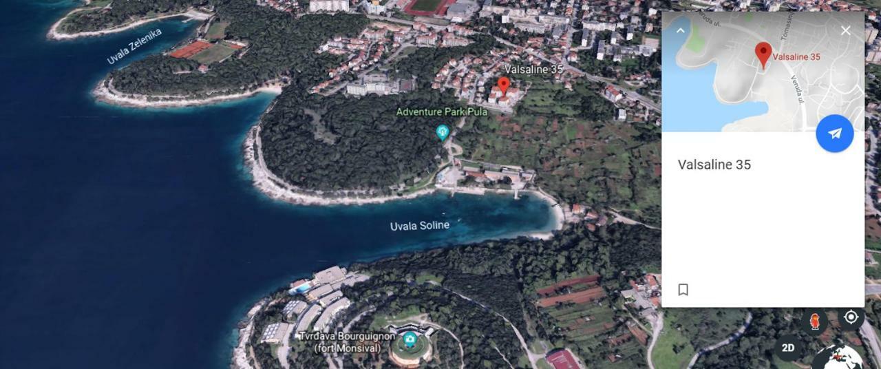 Olga'S Place-New Apartment 200 Mt From The Sea Pula Ngoại thất bức ảnh